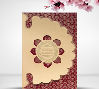 Traditional Wedding Card – K11